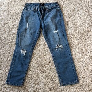 Banana Republic Blue Girlfriend Jeans